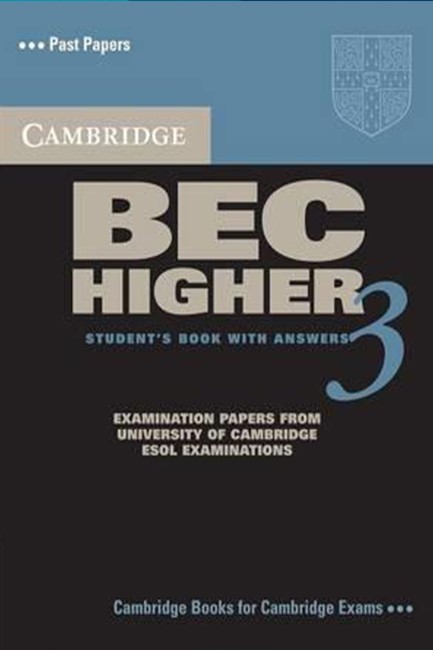 CAMBRIDGE BEC HIGHER 3 SB W/A