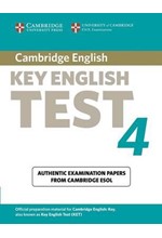 CAMBRIDGE KEY ENGLISH TEST 4 SB 2ND ED