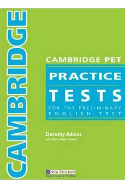 CAMBRIDGE PET PRACTICE TESTS ST/BK