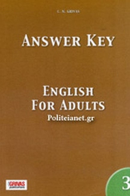 ENGLISH FOR ADULTS 3 KEY