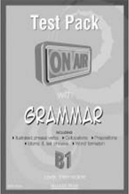 ON AIR WITH GRAMMAR B1 INTERMEDIATE TEST