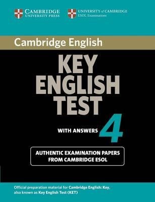 CAMBRIDGE KEY ENGLISH TEST 4 SB W/A 2ND ED