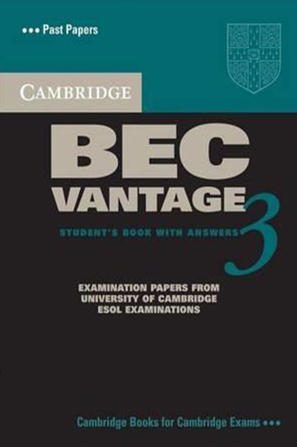 CAMBRIDGE BEC VANTAGE 3 SB W/A