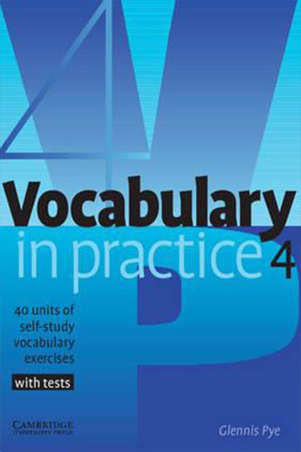 VOCABULARY IN PRACTICE 4 SB