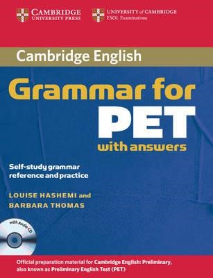 CAMBRIDGE GRAMMAR FOR PET SB (+ CD) W/A