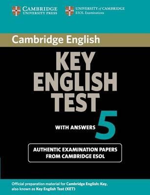 CAMBRIDGE KEY ENGLISH TEST 5 SB W/A