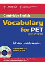 CAMBRIDGE VOCABULARY FOR PET SB (+ CD) W/A