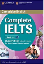 COMPLETE IELTS SB (+ CD-ROM) BANDS 4-5