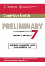 CAMBRIDGE PRELIMINARY ENGLISH TEST 7 SB