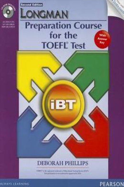 LONGMAN PREP TOEFL IBT W/CD-ROM,AK & I-TEST WITH ANSWER KEY 2ND ED