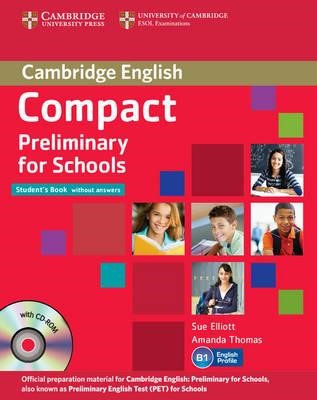 COMPACT PRELIMINARY FOR SCHOOLS SB PACK (+ WB + CD + CD-ROM)