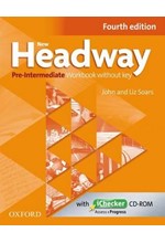 NEW HEADWAY 4TH EDITION PRE INTERMEDIATE WORKBOOK WITHOUT KEY (+iCHECKER)