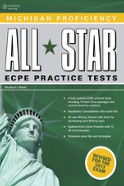 MICHIGAN ALL STAR ECPE PRACTICE TESTS SB (+ GLOSSARY) EDITION 2013 N/E