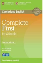 COMPLETE FIRST FOR SCHOOLS TCHR'S