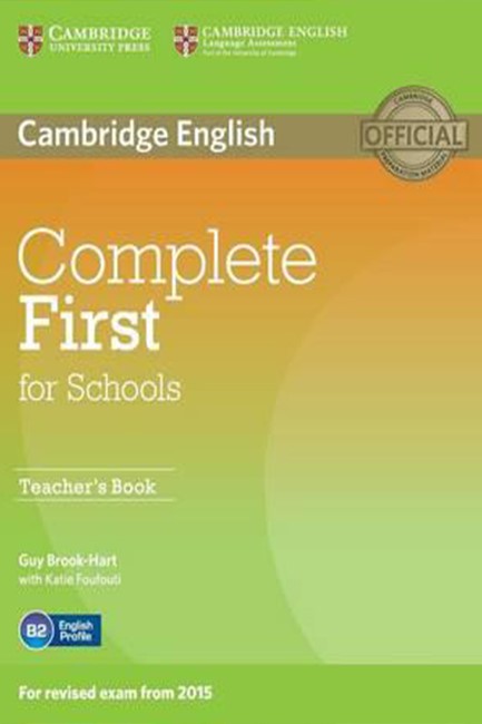 COMPLETE FIRST FOR SCHOOLS TCHR'S