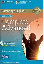 COMPLETE ADVANCED SB (+ CD-ROM) WO/A 2ND ED