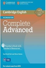 COMPLETE ADVANCED TCHR'S (+ TCHR'S RESOURCES CD-ROM) 2ND ED