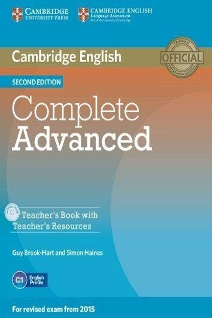 COMPLETE ADVANCED TCHR'S (+ TCHR'S RESOURCES CD-ROM) 2ND ED