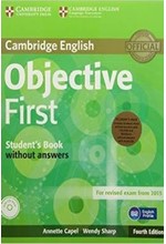 OBJECTIVE FIRST SB PACK & W/B WITH AUDIO CD (+ CD-ROM) 4TH ED