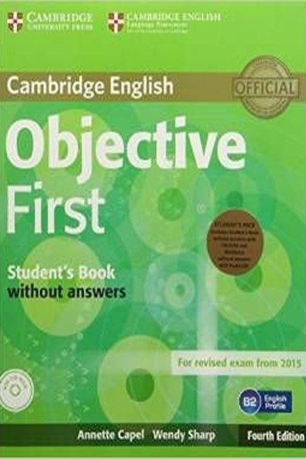 OBJECTIVE FIRST SB PACK & W/B WITH AUDIO CD (+ CD-ROM) 4TH ED