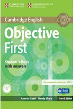 OBJECTIVE FIRST SB (+ CD-ROM) W/A 4TH ED