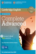 COMPLETE ADVANCED SB (+ CD-ROM) W/A 2ND ED