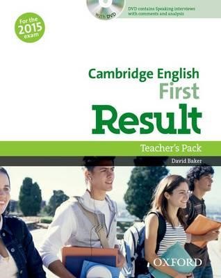 CAMBRIDGE ENGLISH FIRST RESULT TCHR'S (+ DVD) N/E