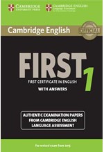 CAMBRIDGE ENGLISH FIRST FOR REVISED EXAM FROM 2015 1 SB W/A