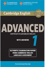 CAMBRIDGE ENGLISH ADVANCED FOR REVISED EXAM FROM 2015 1 SB W/A