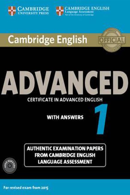 CAMBRIDGE ENGLISH ADVANCED FOR REVISED EXAM FROM 2015 1 SELF STUDY PACK