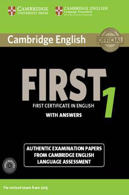 CAMBRIDGE ENGLISH FIRST FOR REVISED EXAM FROM 2015 1 SELF STUDY PACK