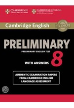 CAMBRIDGE PRELIMINARY ENGLISH TEST 8 SELF STUDY PACK (+ 2 CD)