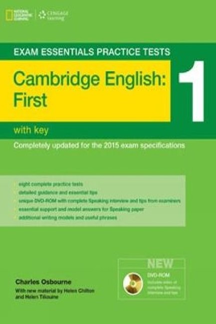 EXAM ESSENTIALS W/A 1 FIRST PRACTICE TESTS SB (+ DVD-ROM)