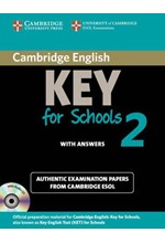 CAMBRIDGE KEY ENGLISH TEST FOR SCHOOLS 2 SELF STUDY PACK (+ CD)