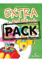 EXTRA & FRIENDS JUNIOR A & B (ONE YEAR) TCHR'S PACK (+ POSTERS)