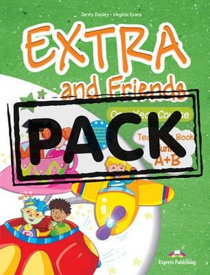 EXTRA & FRIENDS JUNIOR A & B (ONE YEAR) TCHR'S PACK (+ POSTERS)