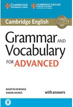 CAMBRIDGE GRAMMAR & VOCABULARY FOR ADVANCED SB ( + ON LINE AUDIO) W/A