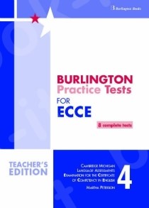 BURLINGTON PRACTICE TESTS FOR MICH.ECCE 2015 BOOK 4 TCHRS