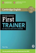 CAMBRIDGE ENGLISH FIRST TRAINER ( + ON LINE AUDIO) W/A 2ND ED