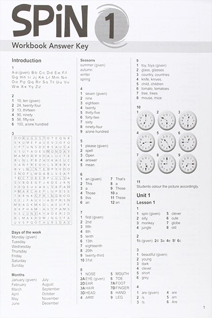 SPIN 1 WB KEY