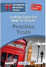 CAMBRIDGE ENGLISH FIRST FOR SCHOOLS PRACTICE TESTS TCHRS (11 TESTS)NEW 2015 FORMAT