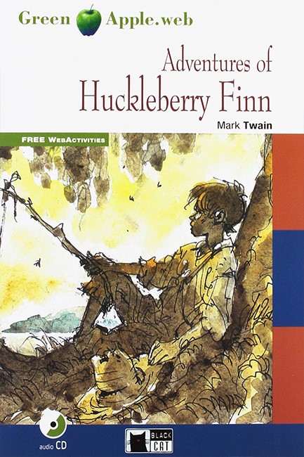 ADVENTURES OF HUCKLEBERRY FINN +CD (GREEN APPLE-STEP 2)