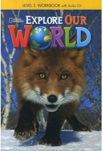 OUR WORLD 3 WB (+ AUDIO CD) - NATIONAL GEOGRAPHIC - BRITISH ED.