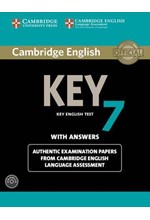 CAMBRIDGE KEY ENGLISH TEST 7 SELF STUDY PACK (+ CD) W/A