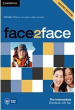 FACE 2 FACE PRE-INTERMEDIATE WB WITH KEY 2ND ED