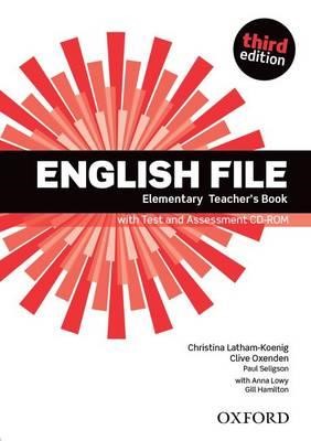 ENGLISH FILE 3RD ED ELEMENTARY TCHR'S (+ ASSESSMENT CD-ROM)