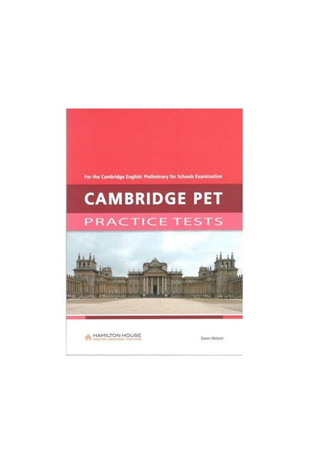 CAMBRIDGE PET PRACTICE TESTS SB