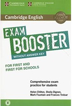 CAMBRIDGE ENGLISH EXAM BOOSTER FIRST + FIRST FOR SCHOOLS (+ AUDIO)