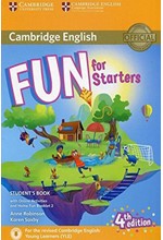 FUN FOR YLE STARTERS SB (+ HOME FUN BOOKLET & ONLINE ACTIVITIES) (FOR REVISED EXAM FROM 2018) 4TH ED