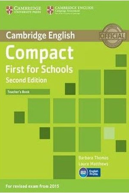 COMPACT FIRST FOR SCHOOLS TCHR'S 2ND ED